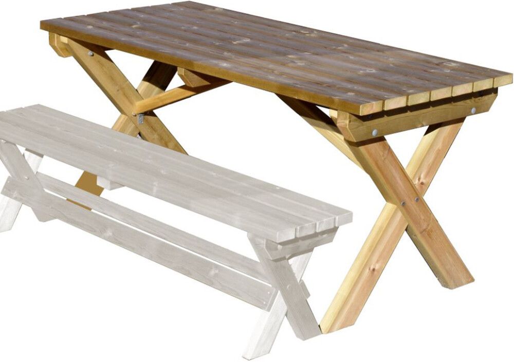 Pöytä Veera 180 x 70 cm vihreä