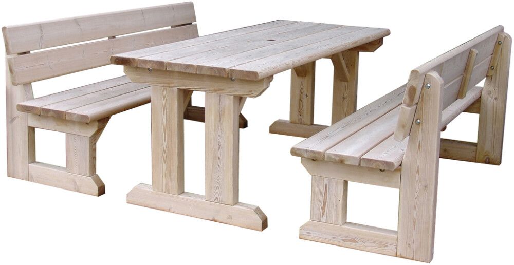 Pöytäryhmä Jämerä 180 x 79 cm kivipuu