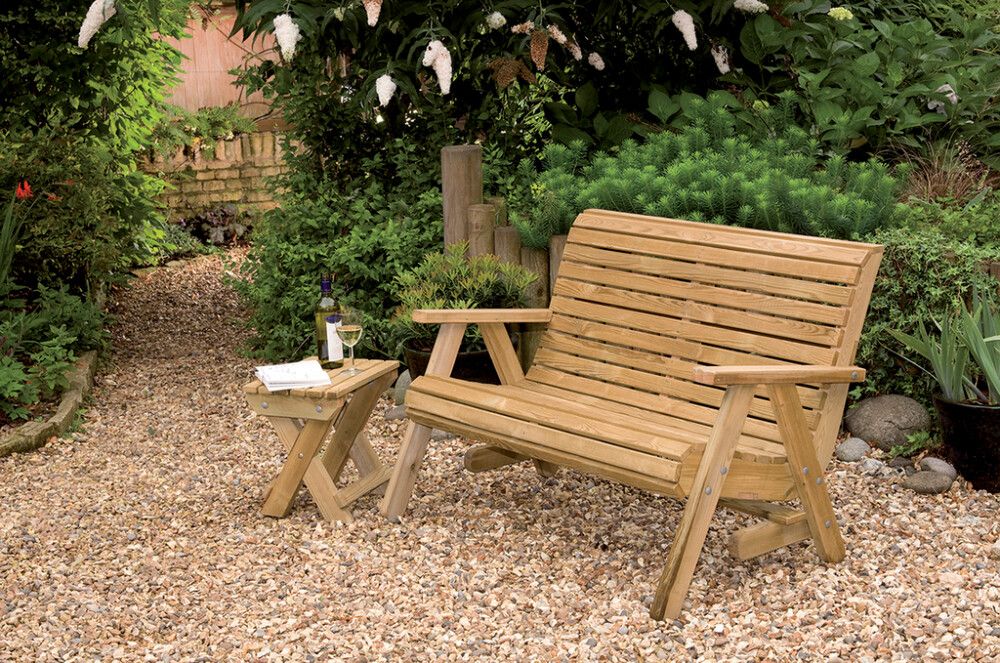 Sohva Elli 120 cm jatkojaloilla vihreä