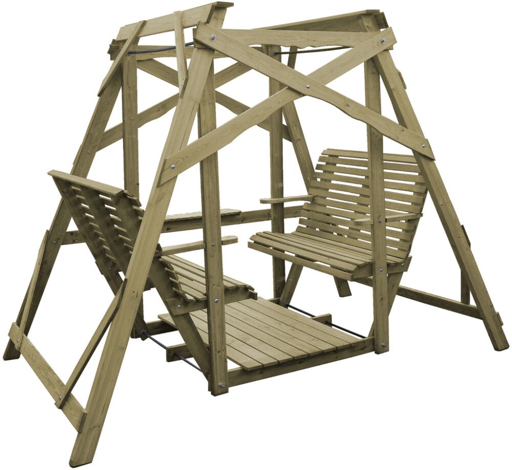 Keinu vastakkainistuttava 288 x 176 vihreä