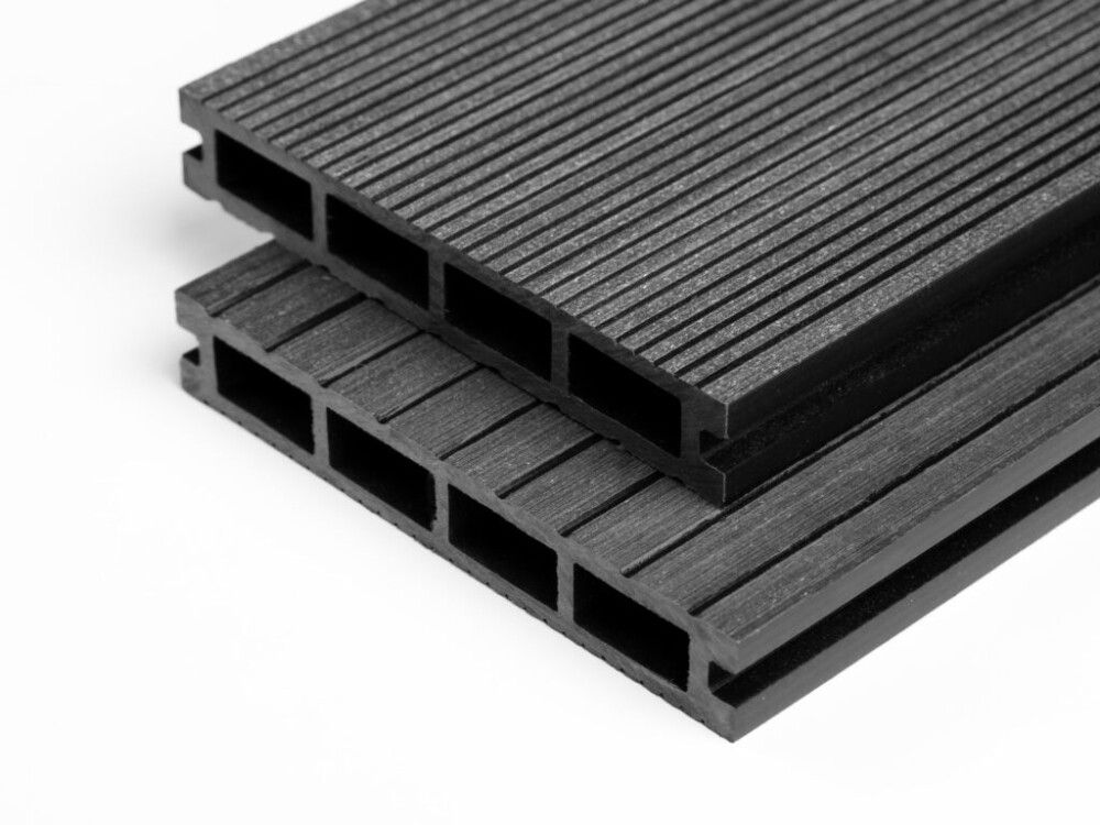 Komposiittiterassilauta PolarDeck WPC Kajo 24 x 149 x 4000 mm musta