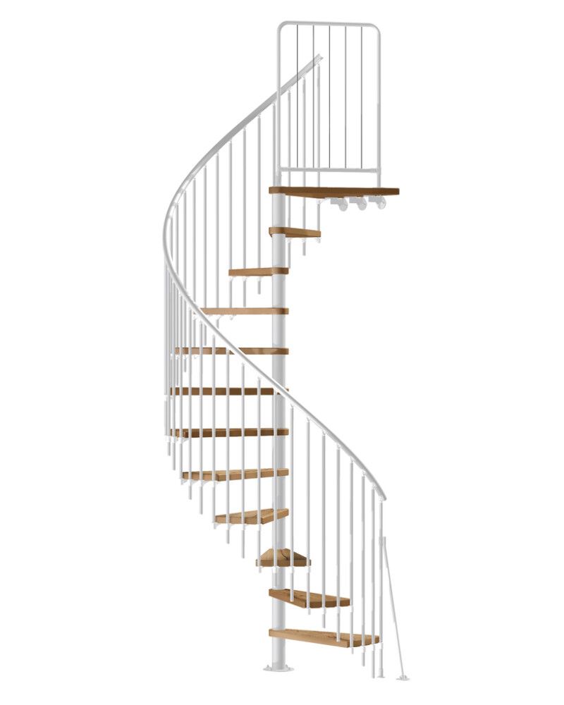 Kierreporras Atrium Novo Type 6 tammi, eri värejä ja kokoja