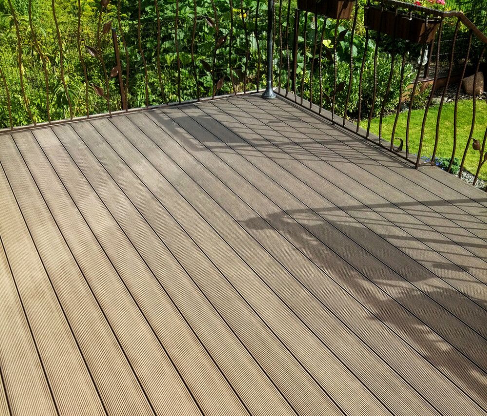 Komposiittiterassilauta PolarDeck WPC Kajo 24 x 149 x 4000 mm ruskea