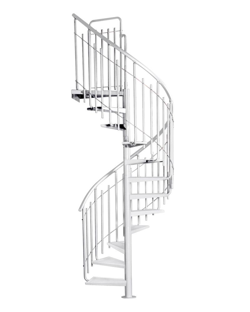 Kierreporras Atrium Solo Vertical metalli 120 cm, eri värejä