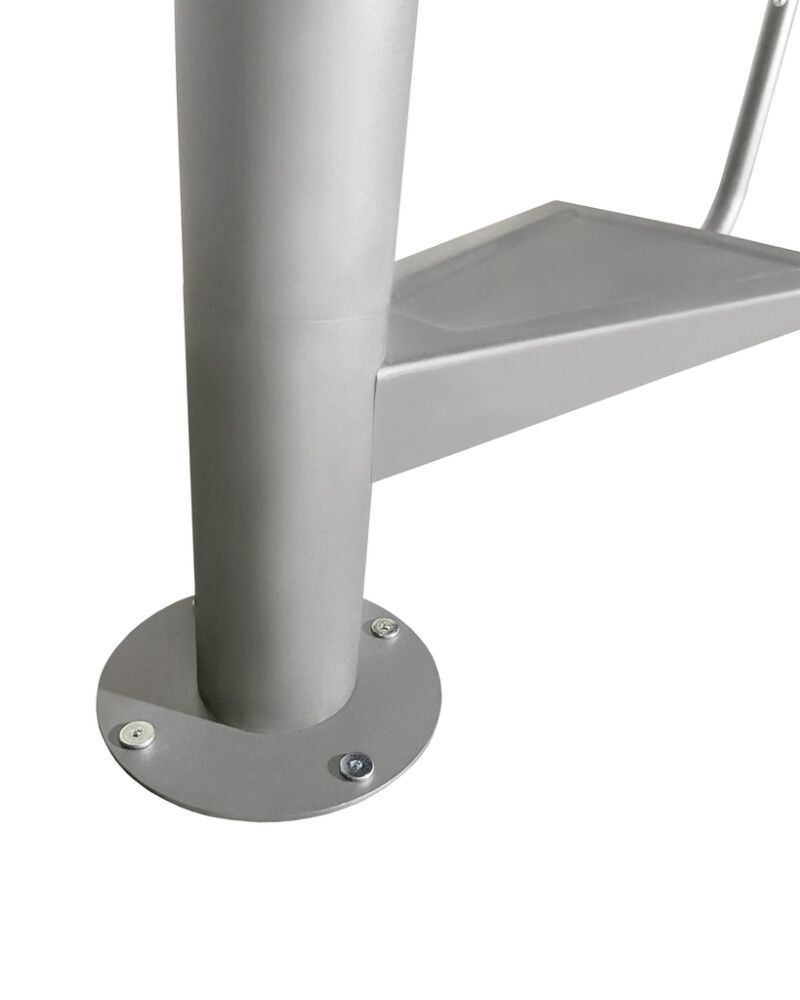 Kierreporras Atrium Solo Vertical metalli 120 cm, eri värejä Harmaa