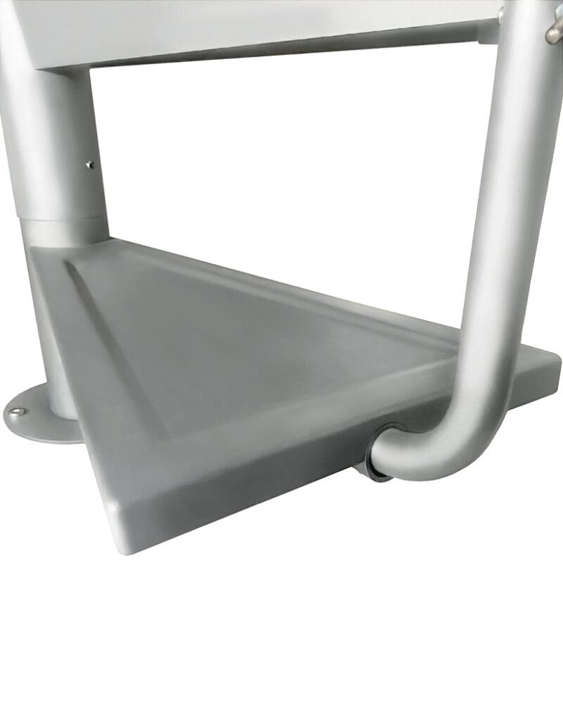 Kierreporras Atrium Solo Vertical metalli 120 cm, eri värejä Harmaa