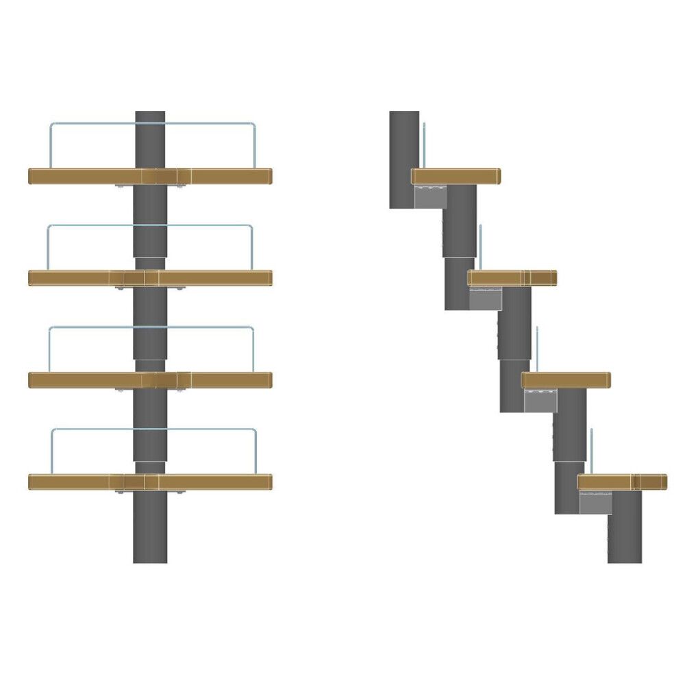 Lapsiturvaeste Atrium Inox Mini/ Mini Plus/Dixi/Novo 120/140 11 kpl