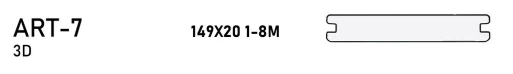 Komposiittiterassilauta PolarDeck WPC Huurre 20 x 149 x 4000 mm punainen