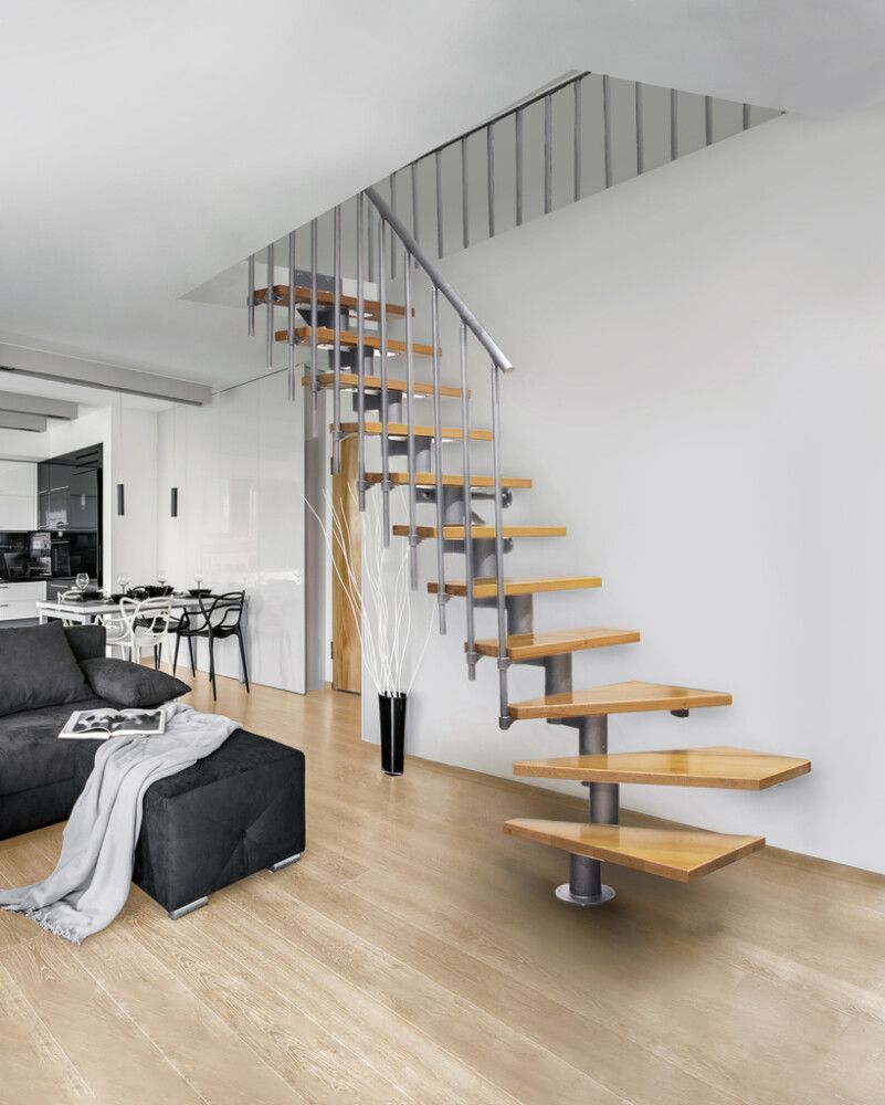 Porras Atrium Dixi Plus Vertical Pyökki 70 cm, eri värejä Harmaa