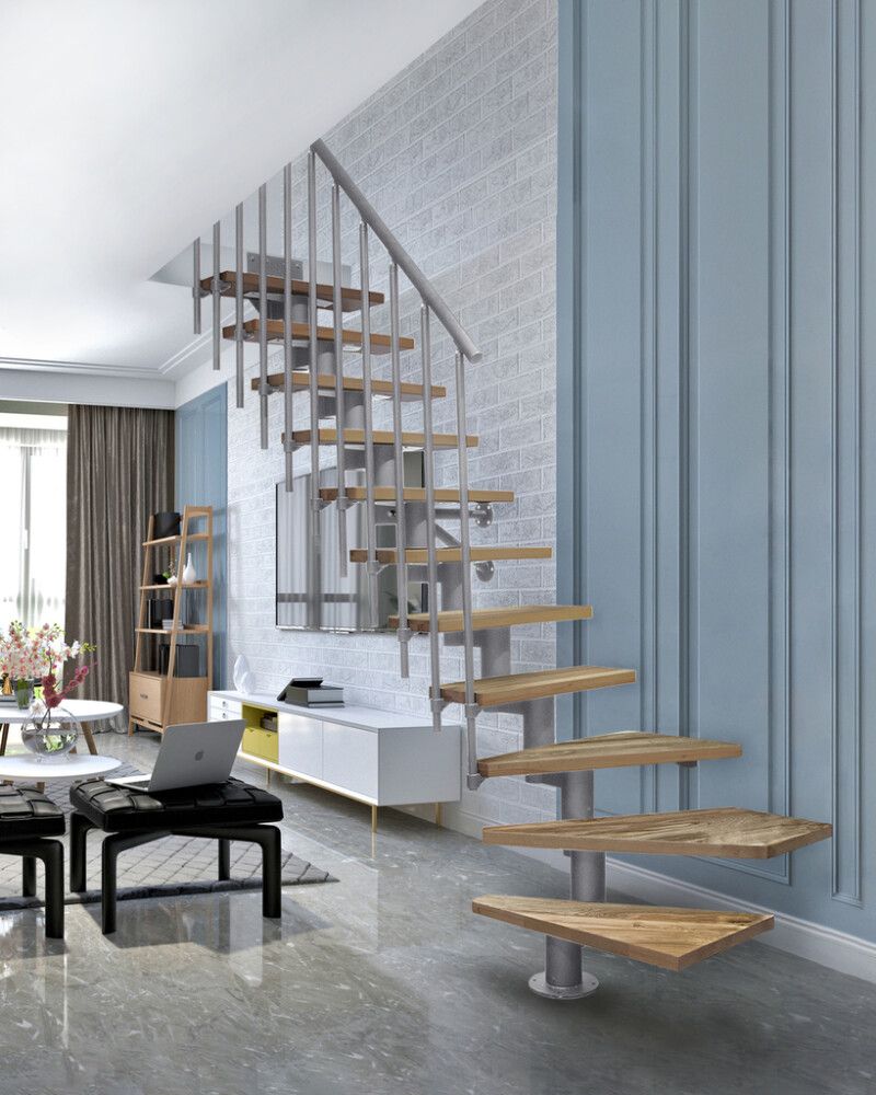 Porras Atrium Dixi Plus Vertical Tammi 70 cm, eri värejä Harmaa