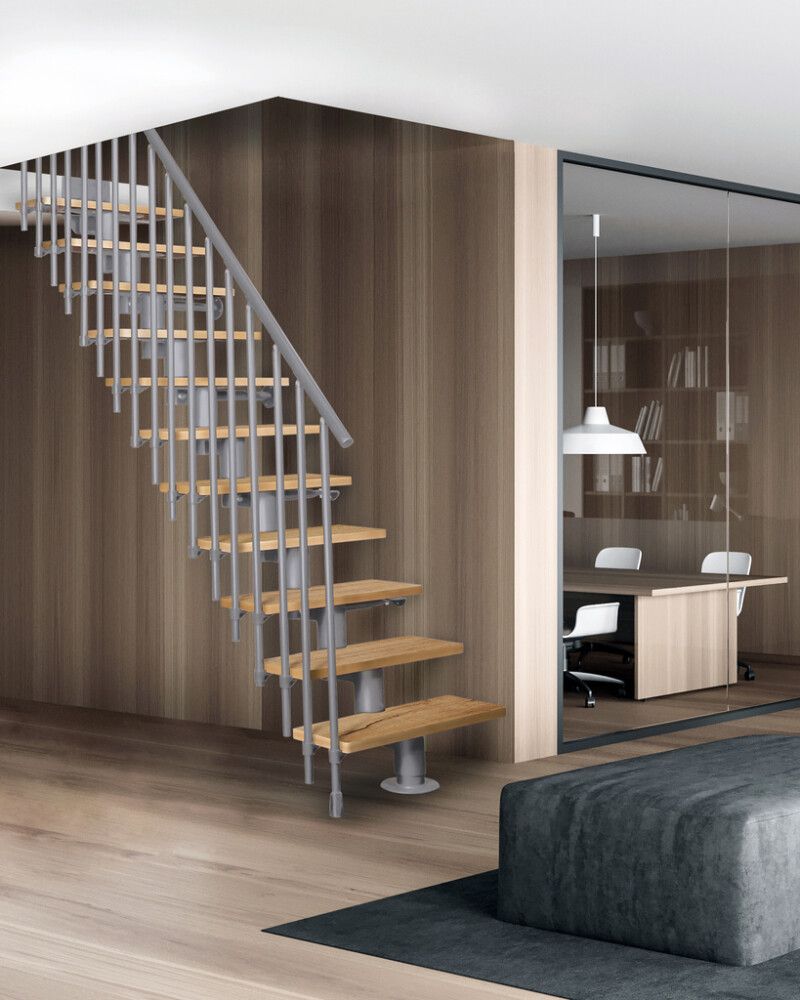 Porras Atrium Dixi Vertical 70 cm, eri värejä Tammi / harmaa