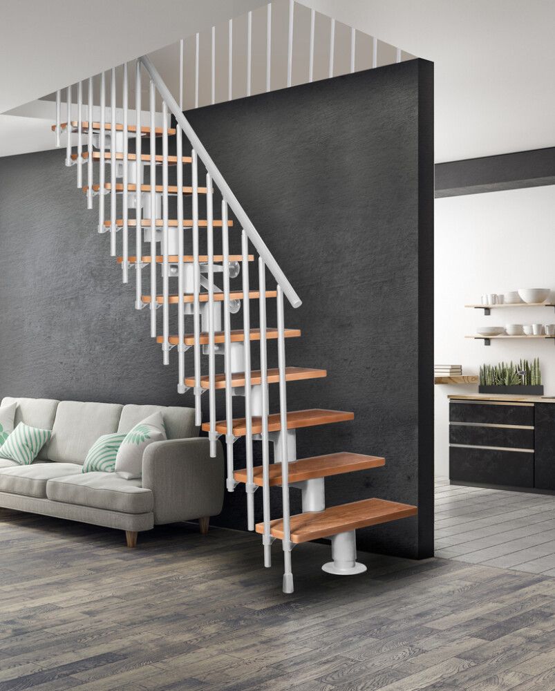 Porras Atrium Dixi Vertical 80 cm, eri värejä Pyökki / valkoinen