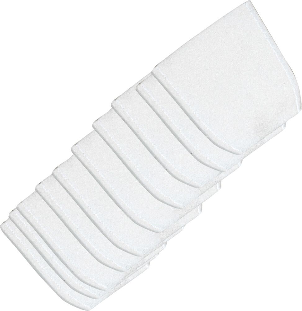 Fleecesuodatin Makita 198915-4 Valkoinen 10 kpl/pkt