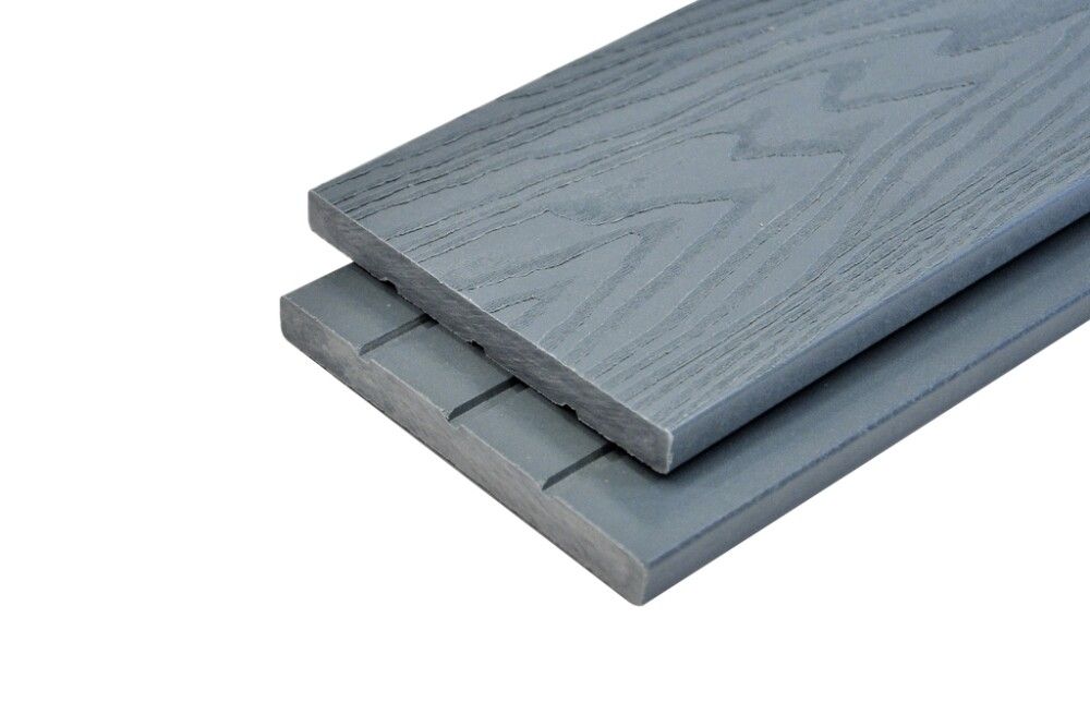 Komposiittiaitalauta PolarDeck WPC Usva 3D eri värejä