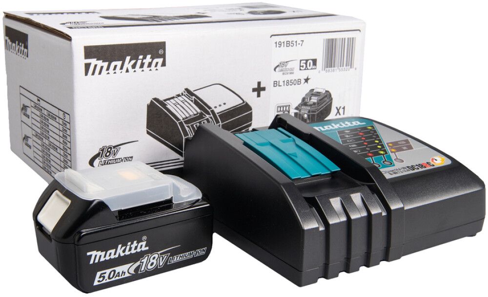 Akkupaketti Makita PowerPack LXT 1 x 5,0 Ah DC18RC