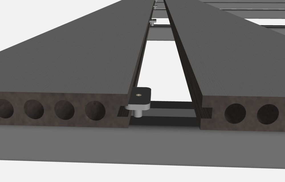 Välikiinnike PolarDeck Ecofix 25 kpl