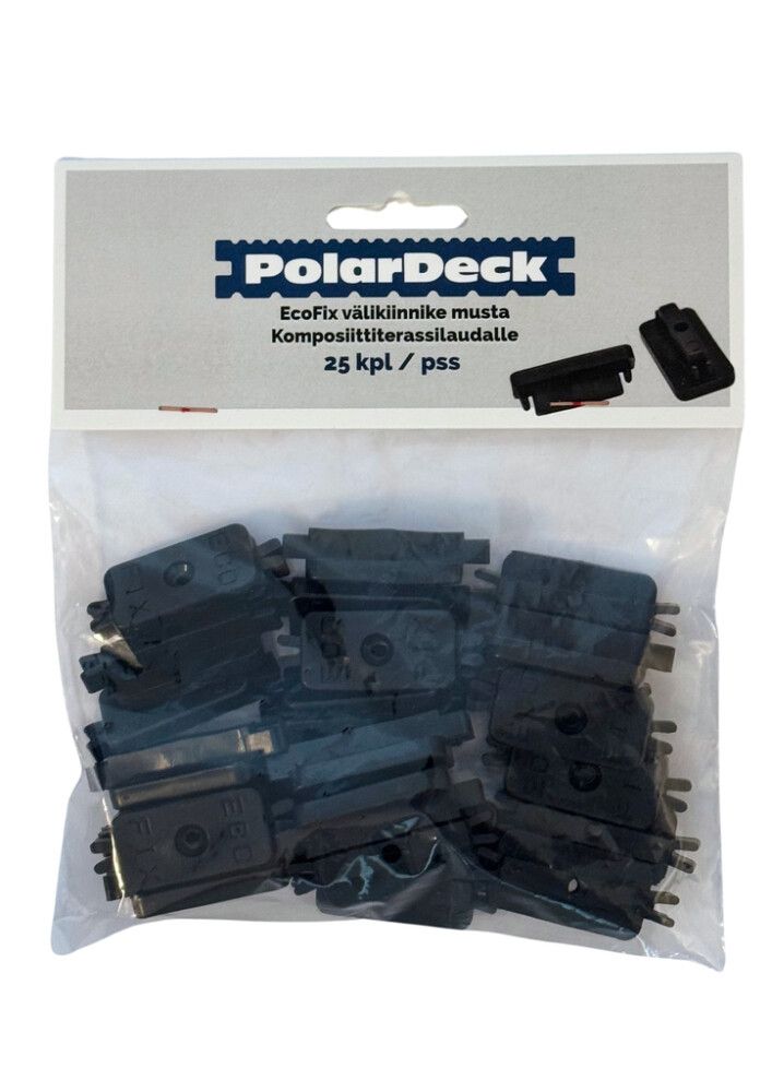 Välikiinnike PolarDeck Ecofix 25 kpl