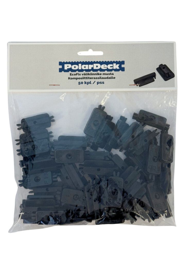 Välikiinnike PolarDeck Ecofix 50 kpl