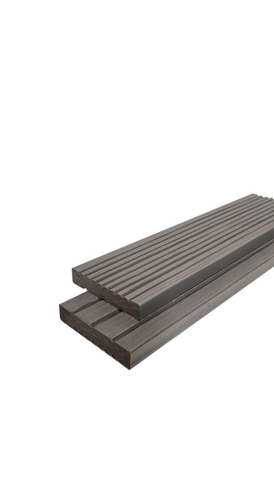 Komposiittipeitelista PolarDeck WPC 10 x 54 x 3000 mm vaaleanharmaa