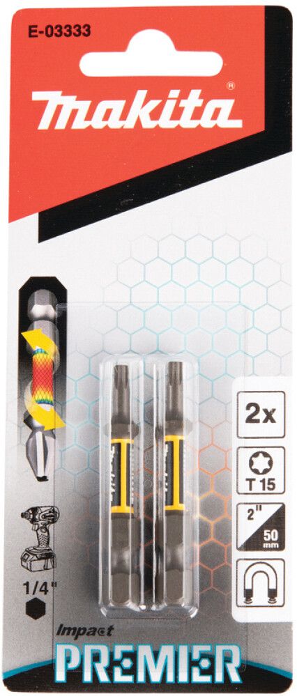 Ruuvauskärki Makita E-03333 T15 50 mm 2 kpl/pkt