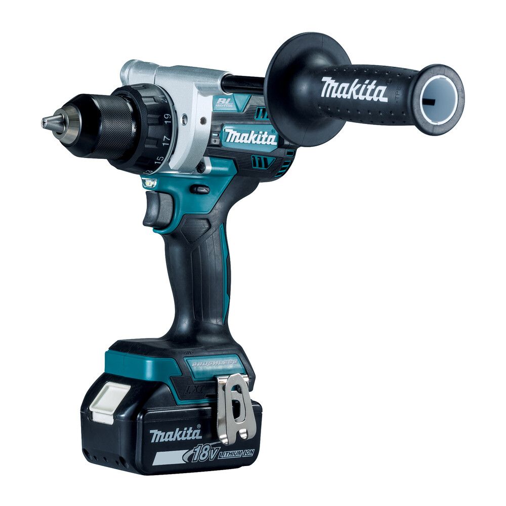 Porakone Makita LXT DDF486RTJ + 2 kpl 5,0 Ah akku