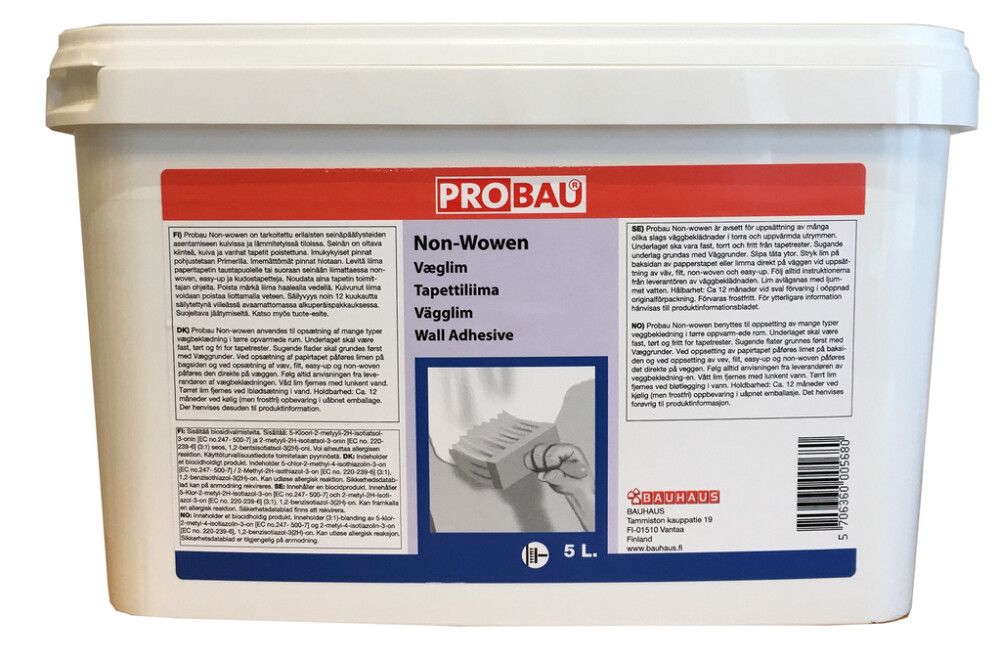 Tapettiliima Probau Non Wowen 5 L