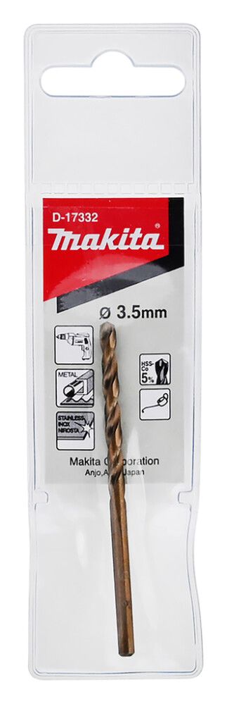 Metalliporanterä Makita HSS-Co 3,5 mm