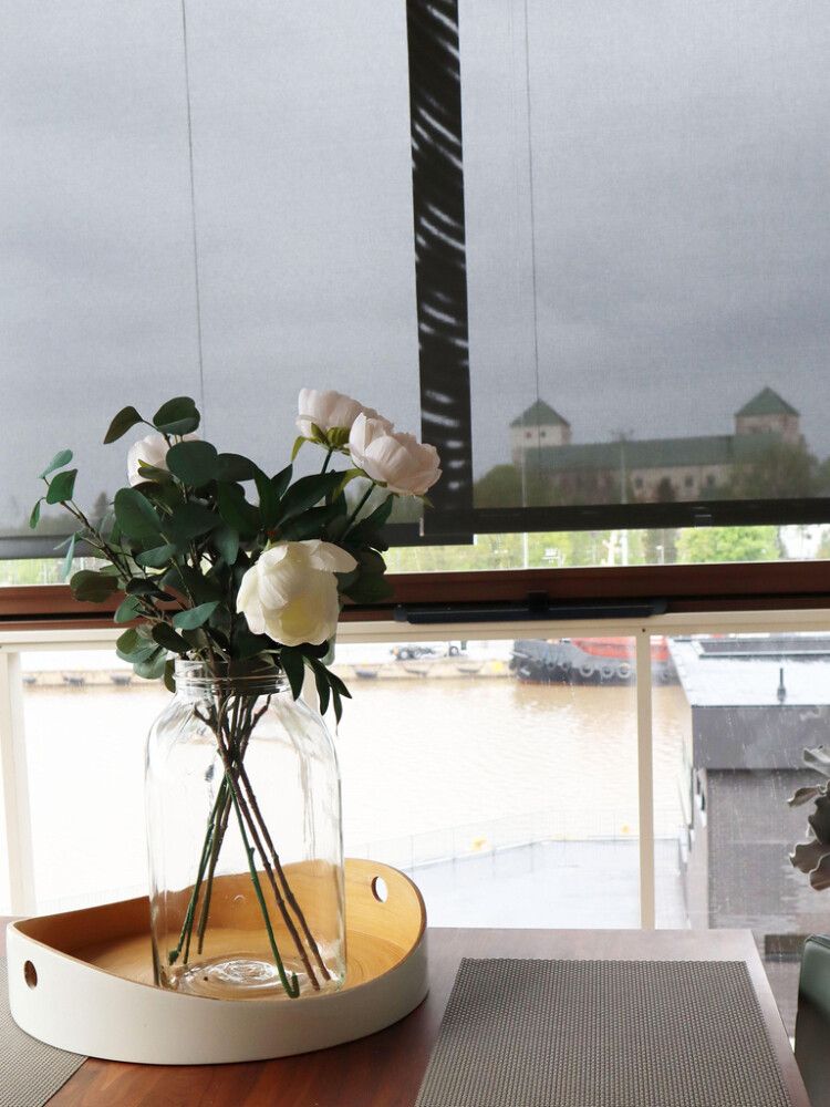 Rullaverho Ihanin Screen XL Tummanharmaa 250 cm