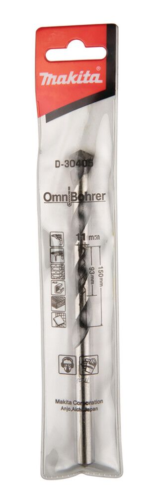 Monikäyttöporanterä Makita Omnibohrer 11 mm