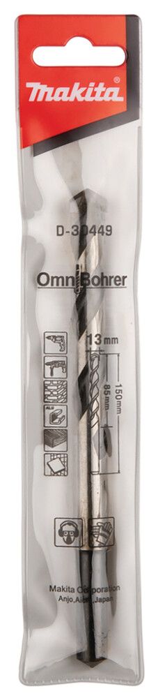 Monikäyttöporanterä Makita Omnibohrer 13 mm