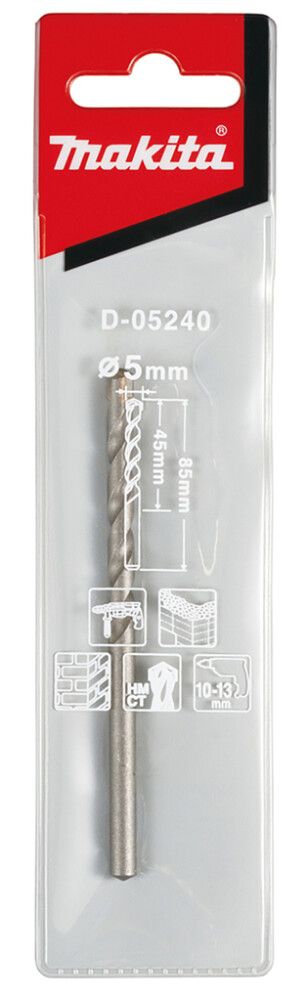 Kiviporanterä Makita 5 mm