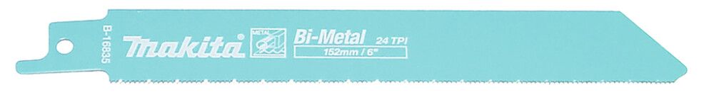 Puukkosahanterä Makita metalli 152 x 0,9 mm 24 TPI 2 kpl