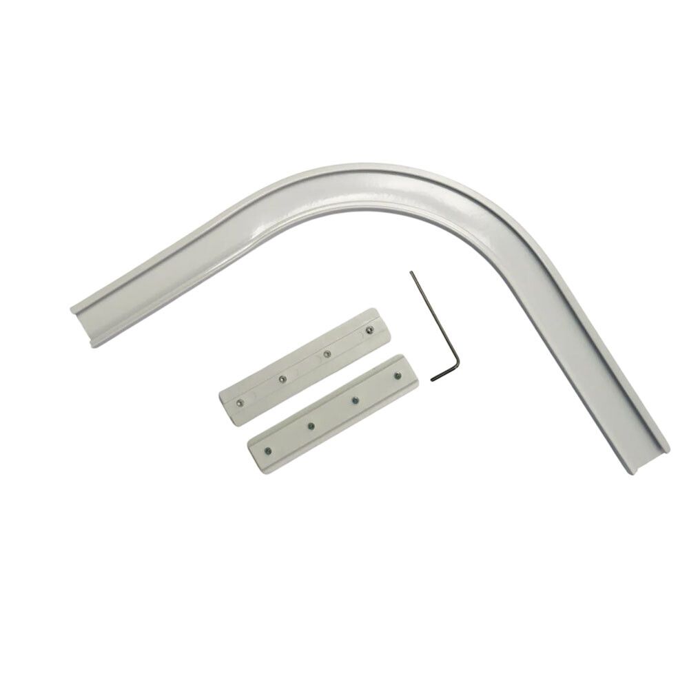 D-verhokiskon kulma Ihanin valkoinen 20 x 20 cm