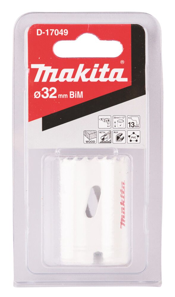 Reikäsahanterä Makita BiM 32 mm
