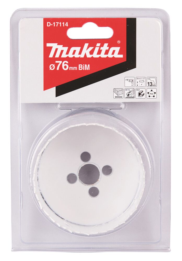 Reikäsahanterä Makita BiM 76 mm
