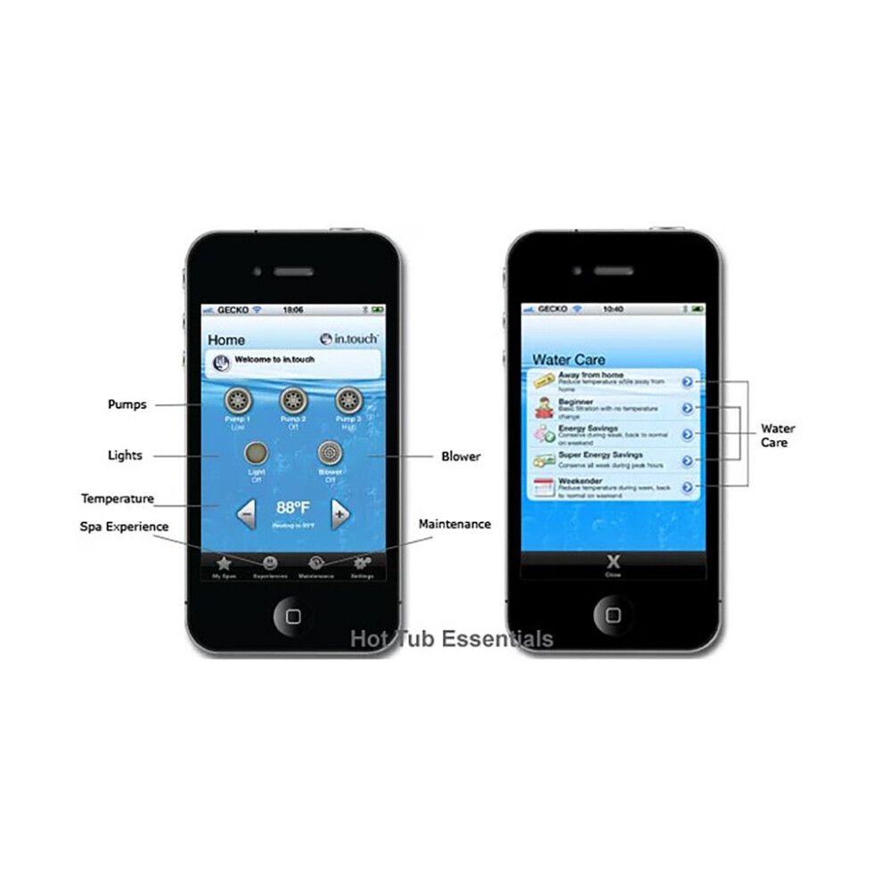 WiFi-moduuli ulkoporealtaaseen Gecko in.touch 2
