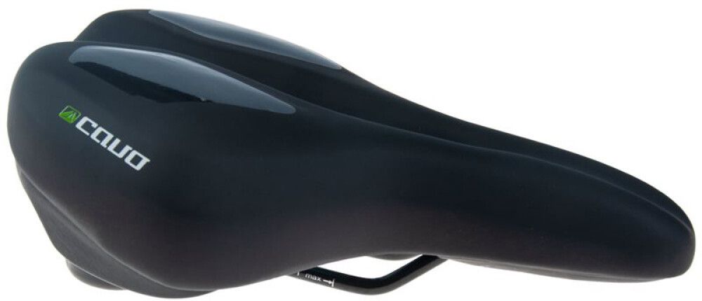 Satula Cavo MTB- ja hybridipyörille Unisex Memoryfoam musta