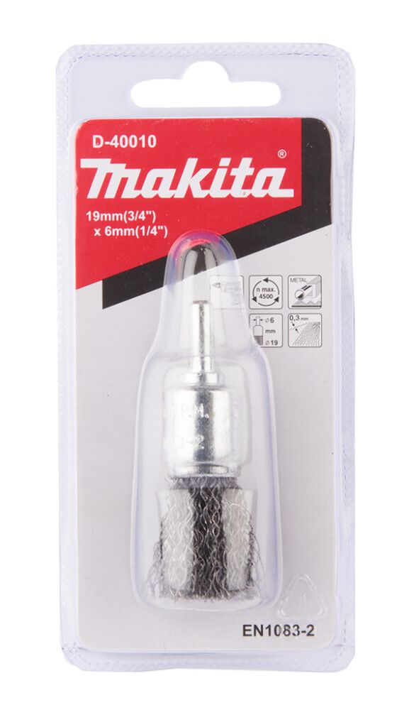 Pensseliharja porakoneelle Makita 19 mm
