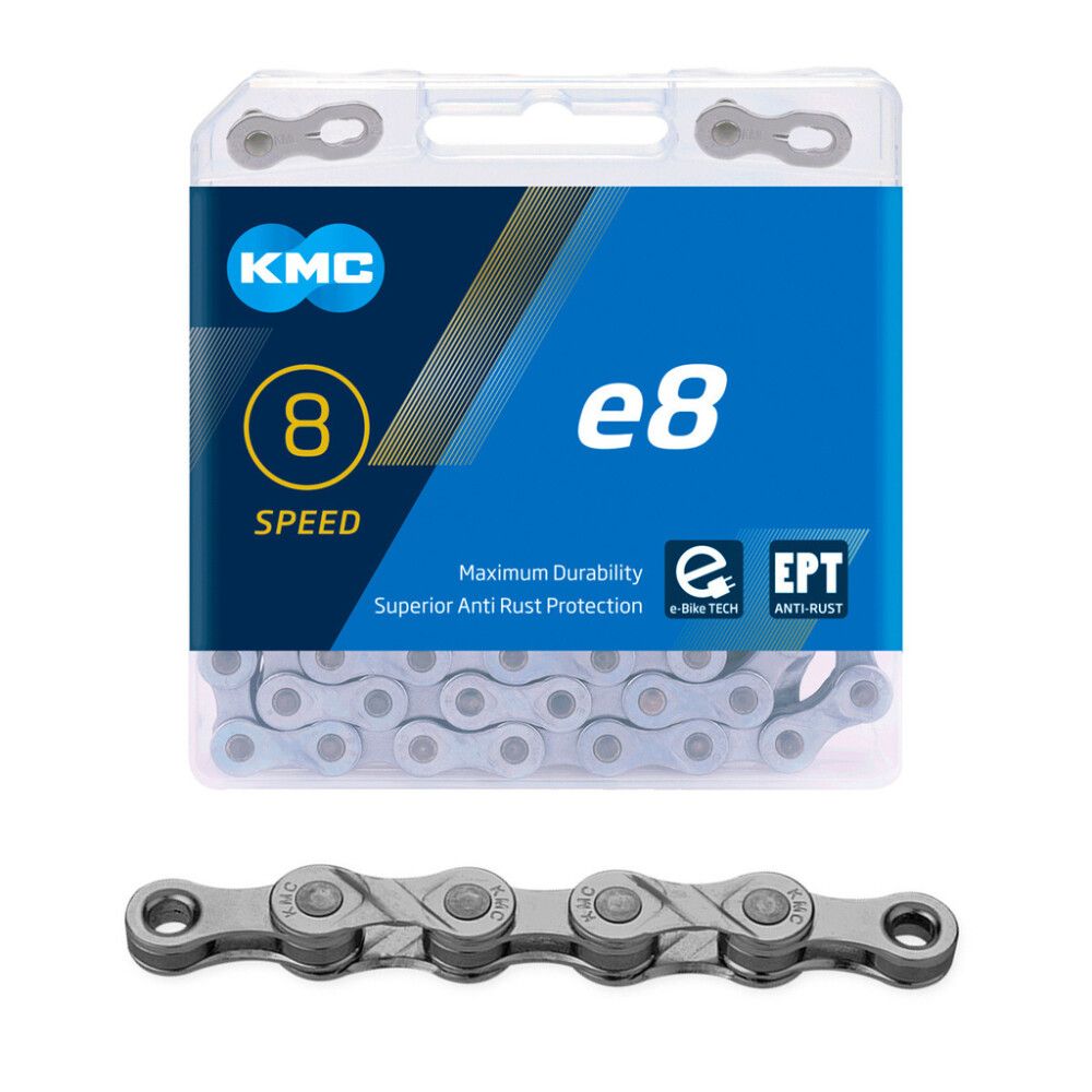 Ketju 8-V KMC e8 EPT 1/2" x 3/32" 122L