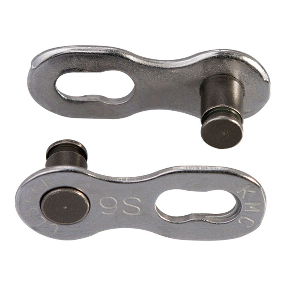 Ketjulukko 2 kpl KMC MissingLink 9R Silver EPT 11/128"