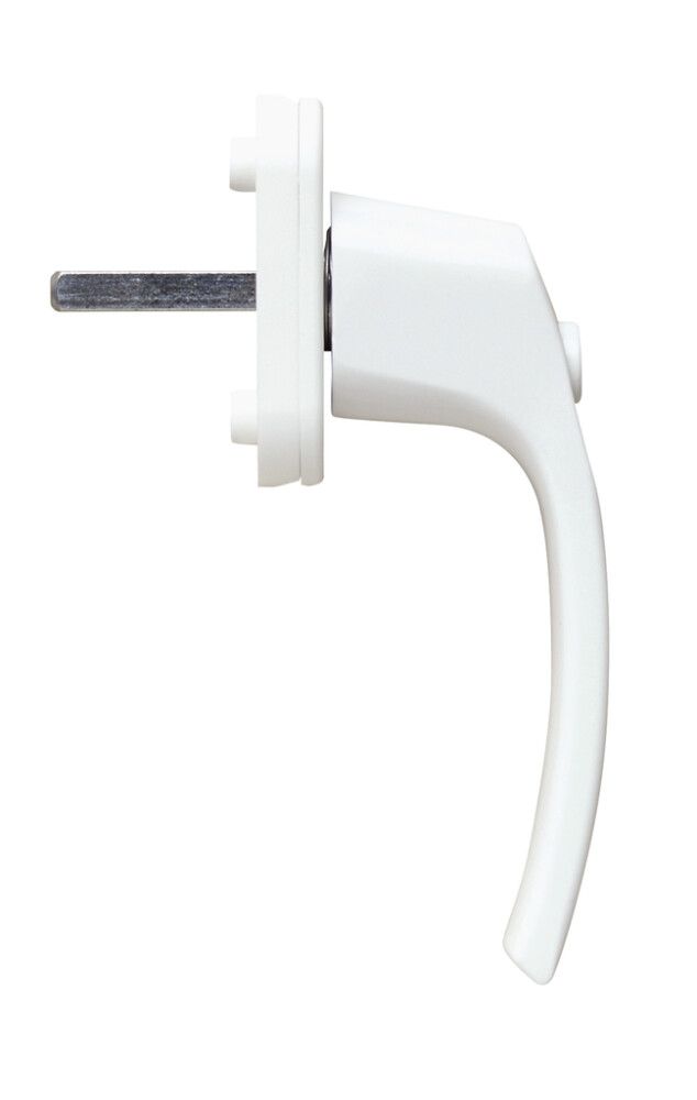 Ikkunapainike Solid Elements lukittava valkoinen