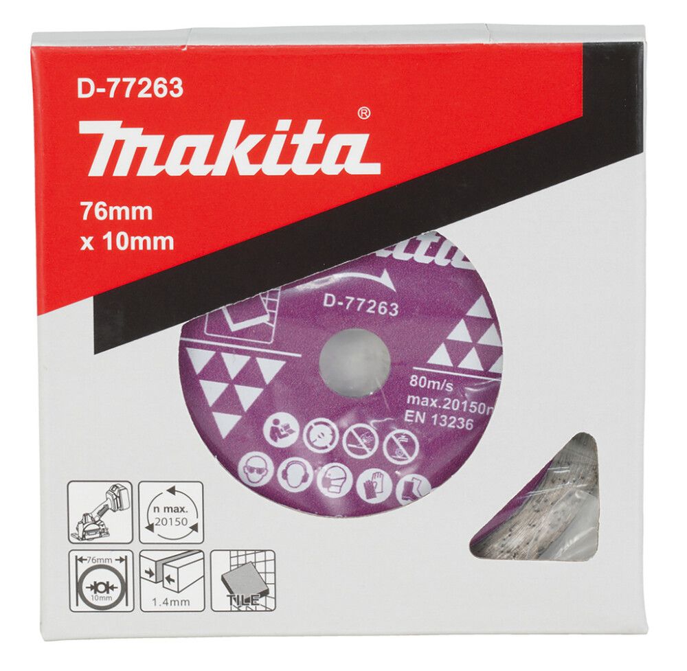 Timanttikatkaisulaikka Makita 76 x 10 mm