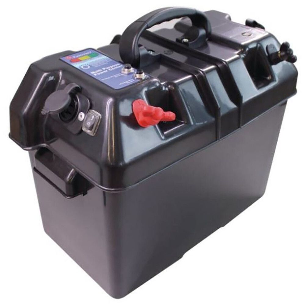 Akkukotelo Easterner tummanharmaa 42 x 23 x 33,5 cm