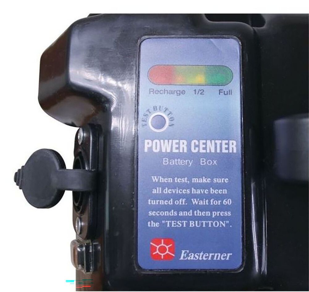 Akkukotelo Easterner tummanharmaa 42 x 23 x 33,5 cm