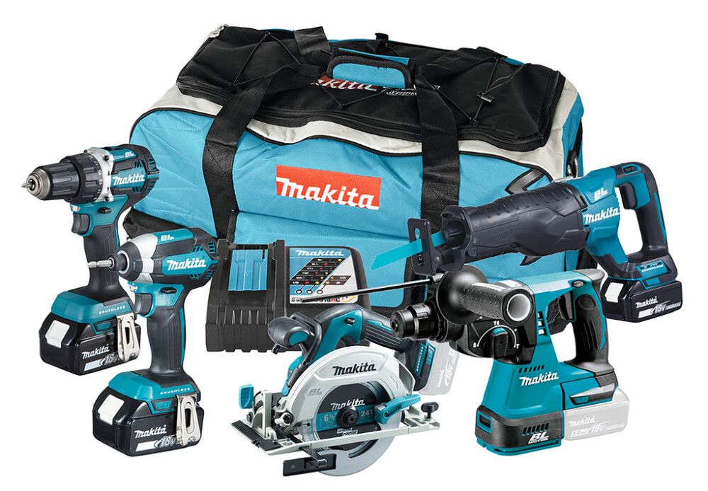 Akkukonesarja Makita LXT DLX5032GX2