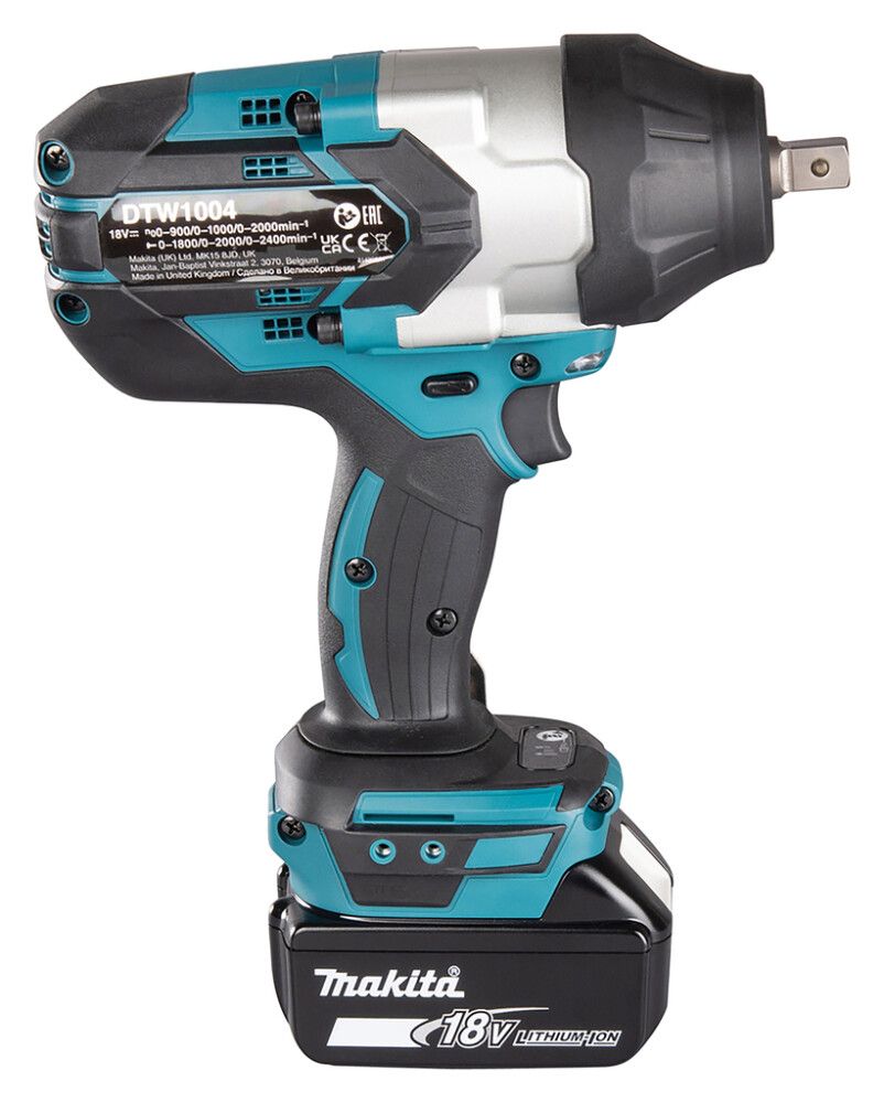 Iskevä mutterinväännin Makita LXT DTW1004Z