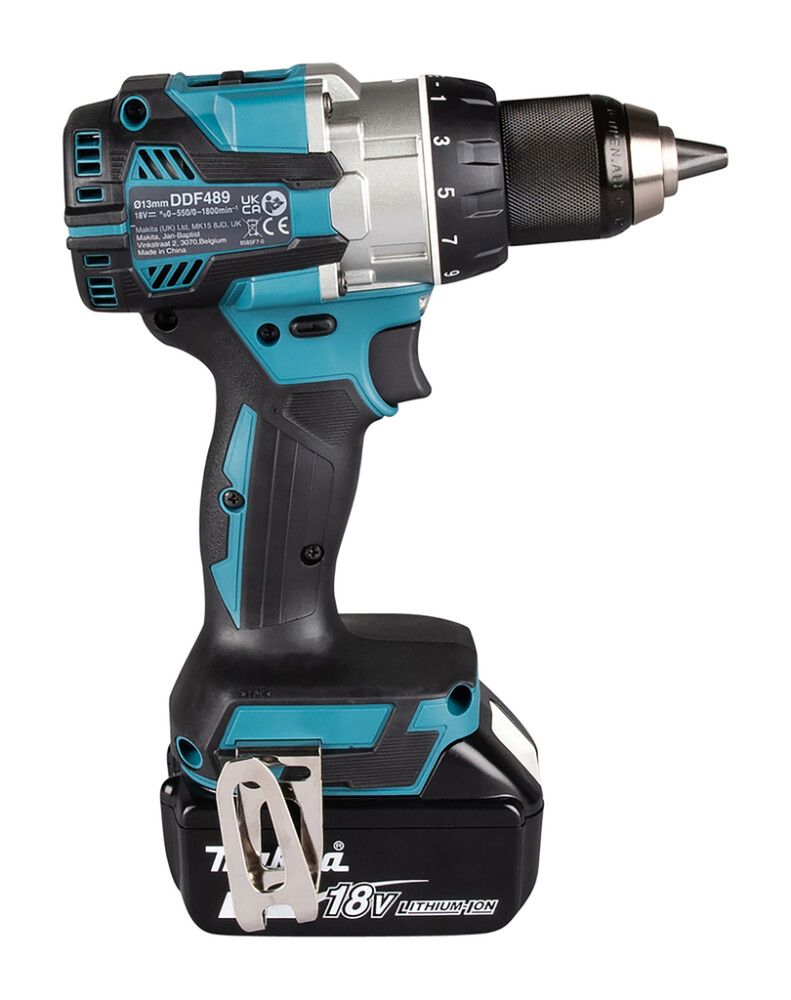 Akkuporakone Makita LXT DDF489RGJ + 2 kpl 6,0 Ah akku
