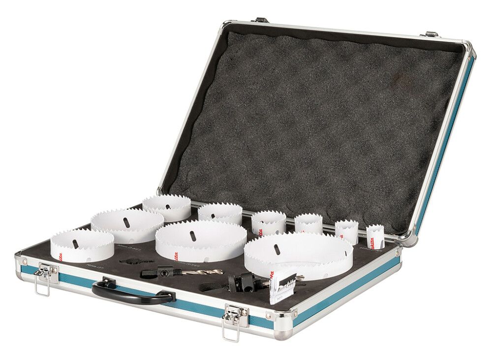 Reikäsahanteräsarja Makita D-75764 13-osaa