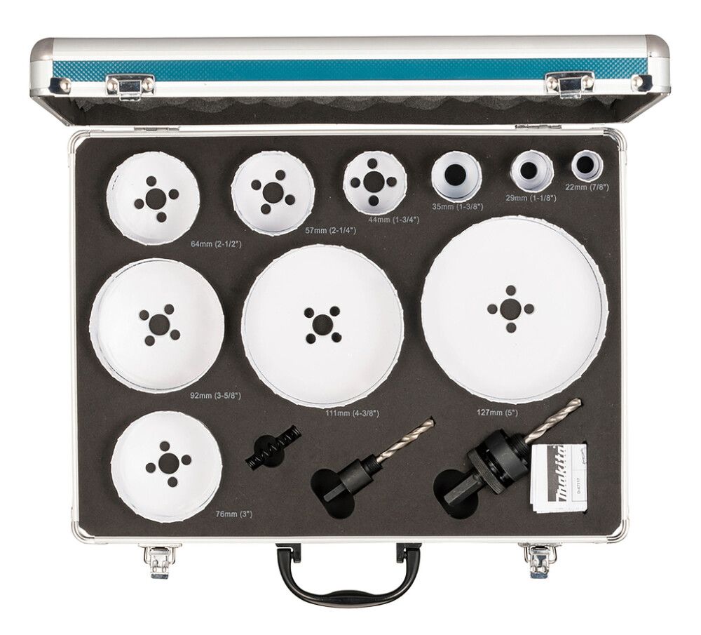 Reikäsahanteräsarja Makita D-75764 13-osaa