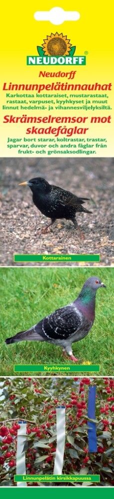 Linnunpelätinnauhat Neudorff 10 kpl